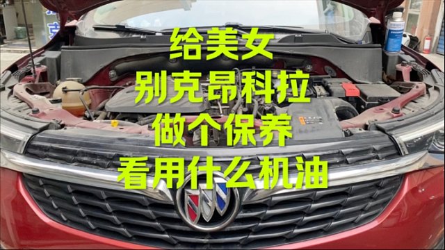 美女别克昂科拉做个保养 看有什么机油？