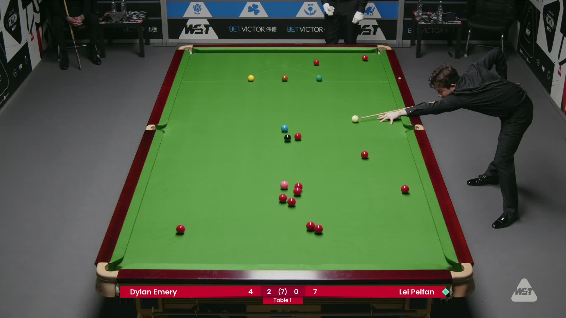 雷佩凡VS迪伦·埃默里 2025斯诺克威尔士公开赛资格赛 清流