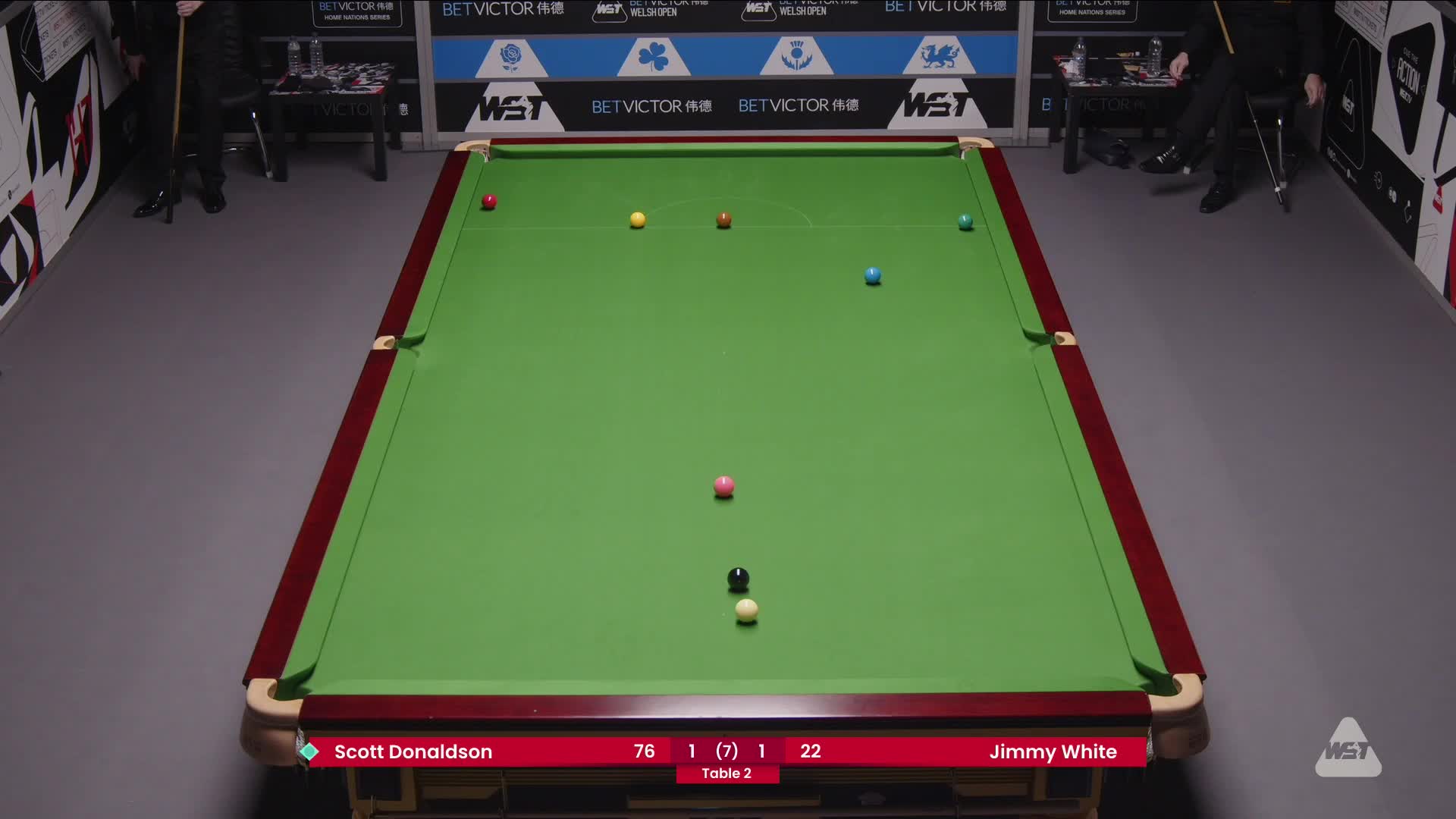斯科特·唐纳森VS吉米·怀特 2025斯诺克威尔士公开赛资格赛 清流