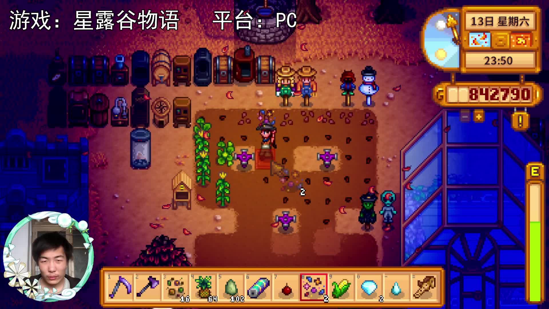 【星露谷物语】半夜种田！