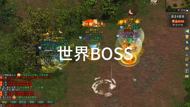 剑侠情缘网络版「剑网1」世界BOSS「城北大叔」