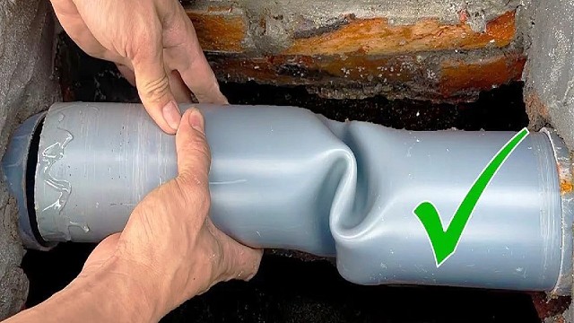 民间手艺人巧妙对接同等破裂水管的简便实用方式