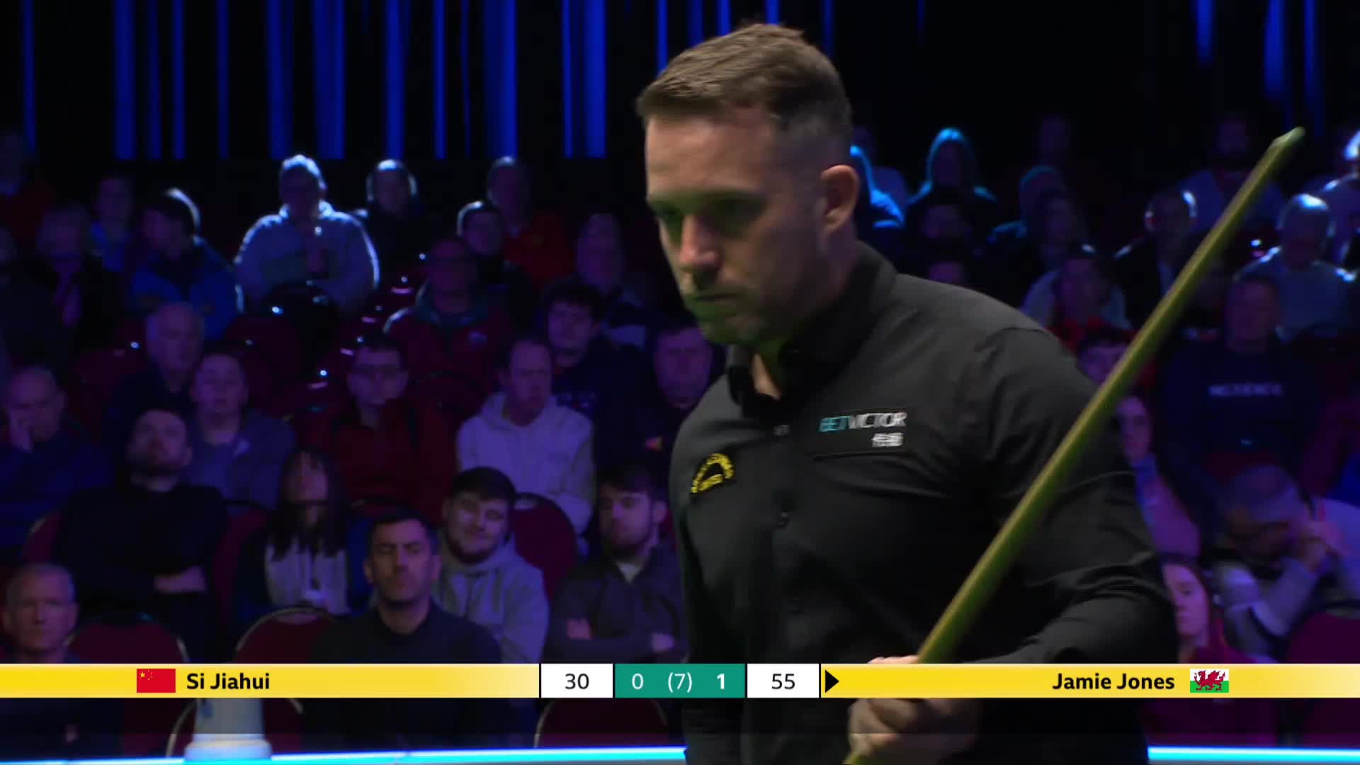 斯佳辉  VS  詹姆·琼斯  2025斯诺克威尔士公开赛资格赛  清流