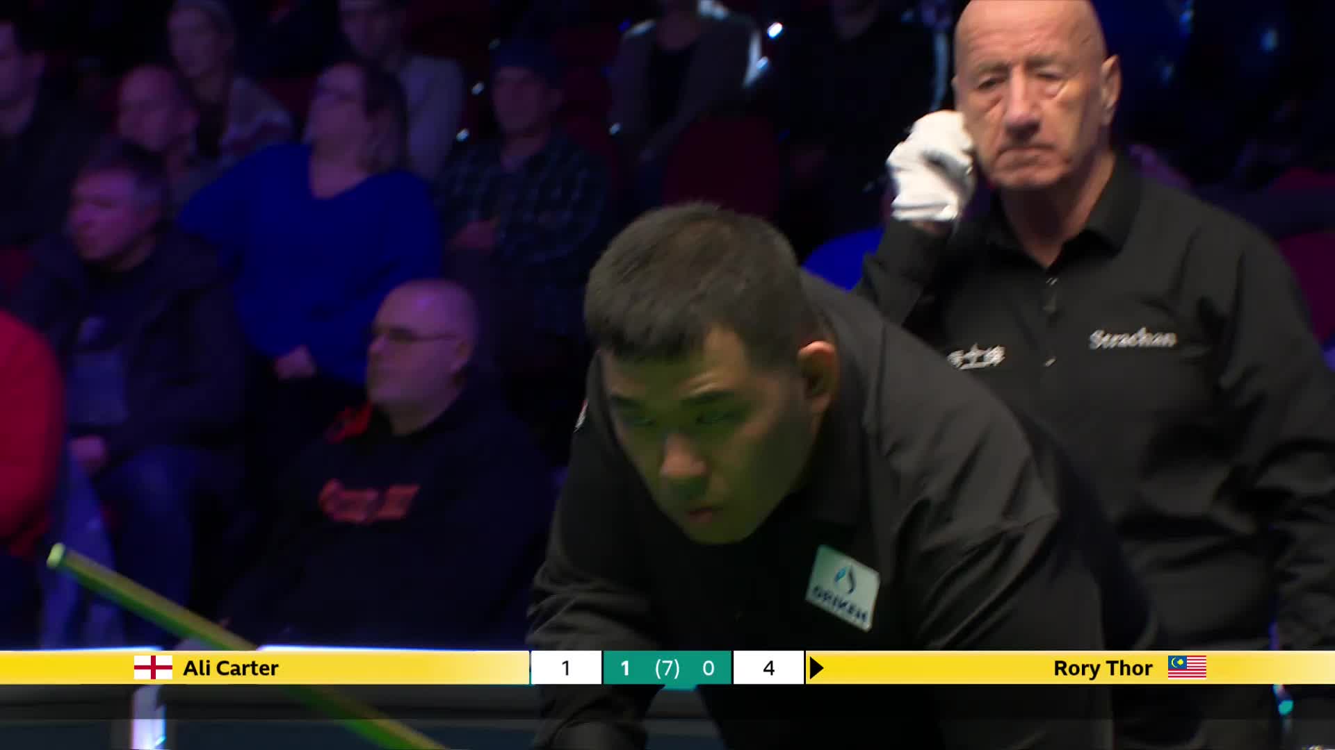 阿里·卡特VS涂振龙 2025斯诺克威尔士公开赛资格赛 清流