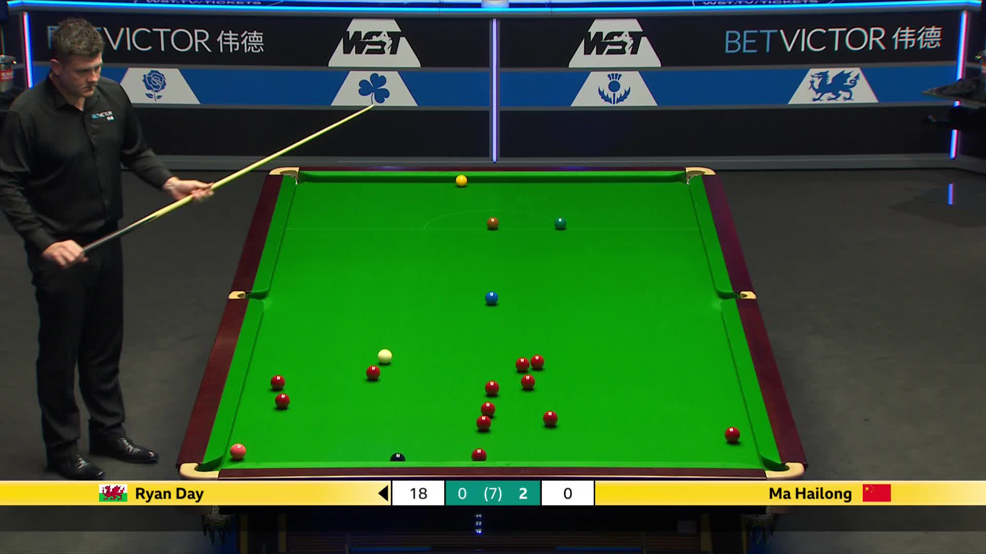 乔·奥康纳VS凯伦·威尔逊 2025斯诺克威尔士公开赛 清流