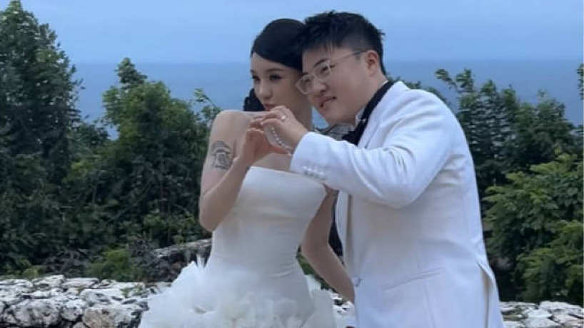 Uzi補(bǔ)辦了婚禮，前隊(duì)友兼好兄弟史森明Ming擔(dān)任伴郎！???