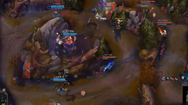 Faker化身恐怖情人，穷追不舍Zeus～​​​