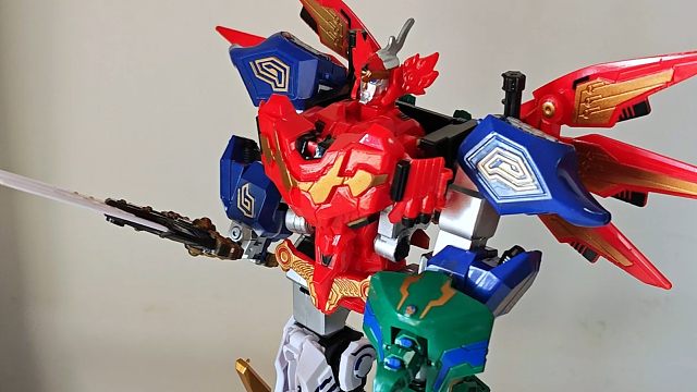 神兽金刚合体玩具模型