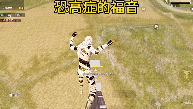 恐高症的福音？ #和平精英大唐西安 #大吉大利和平年 #和平精英新春荣都 #世界是巨大的荣都#和平精