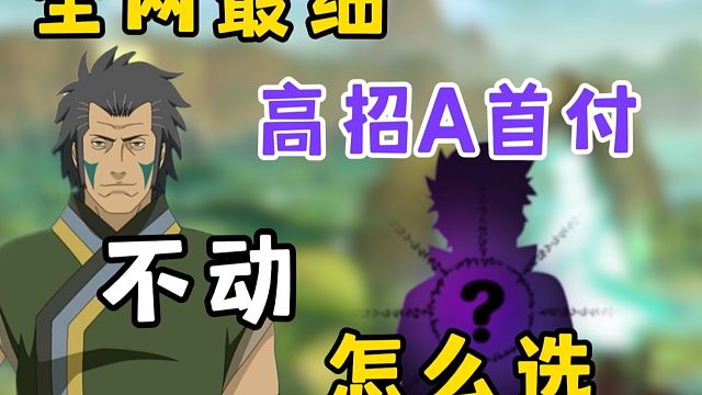 【全网最细】不动和高招A首付怎么选？附带高招循环教学！