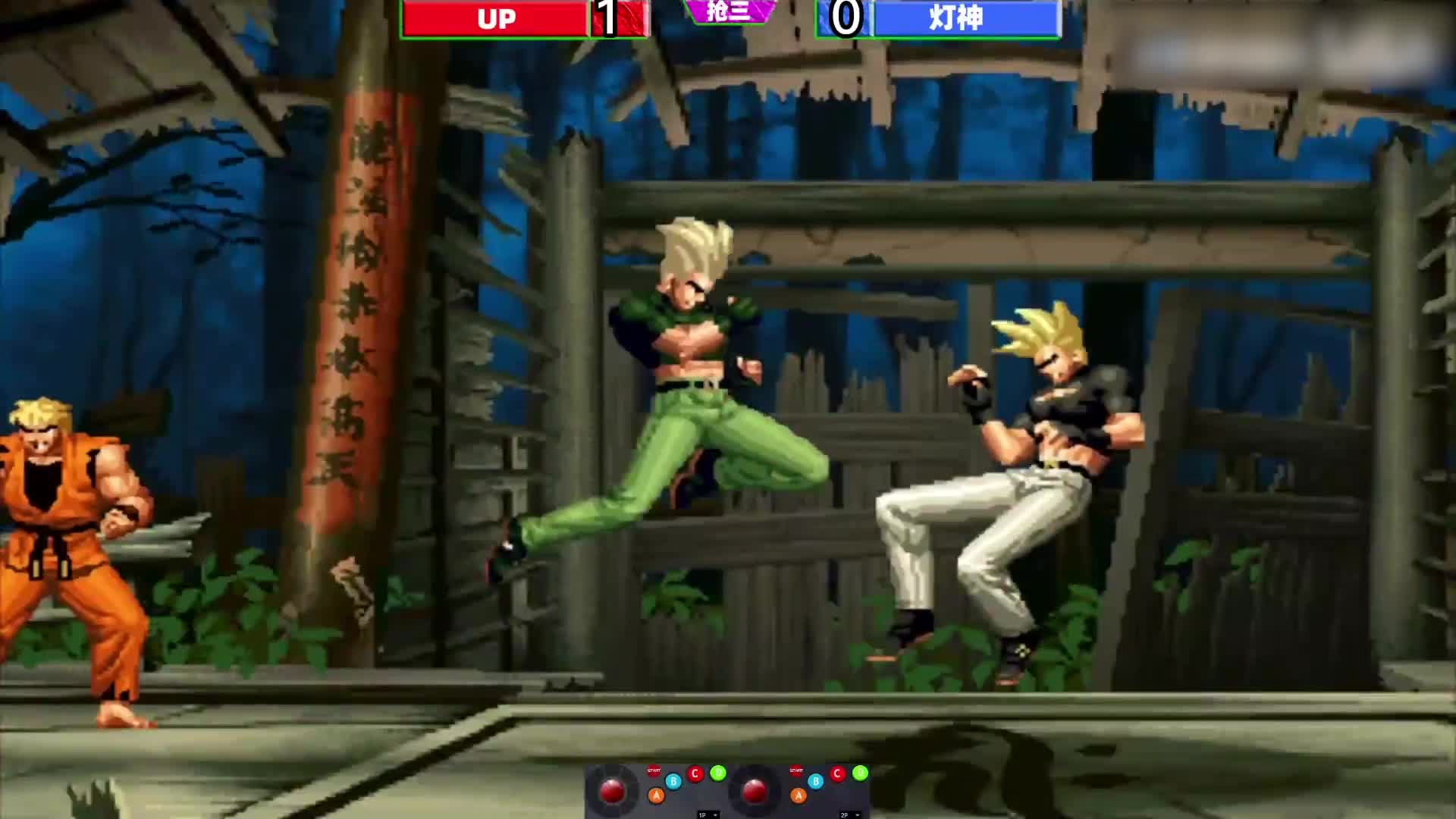 拳皇98c：灯神遭到坂崎良暴揍，这是多么大的耻辱