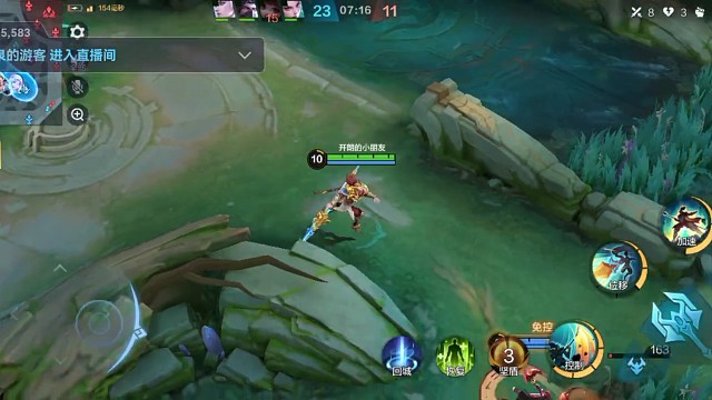 轻松进场拿下四杀