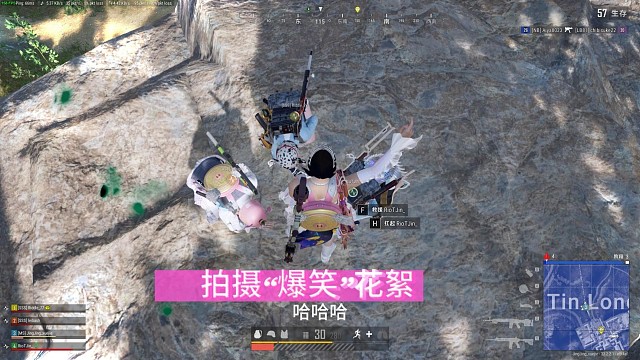 拍摄“爆笑”花絮