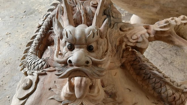 根雕茶台上门加工