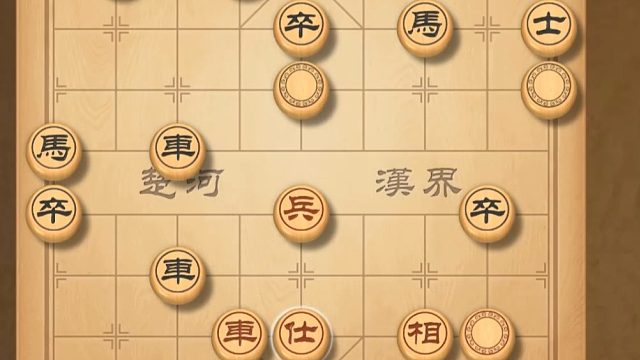 揭棋-4车对峙