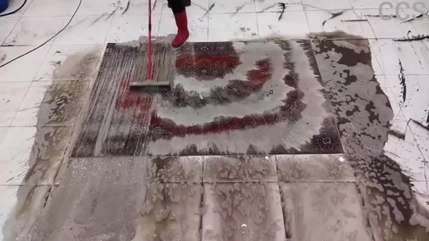 解压洗地毯