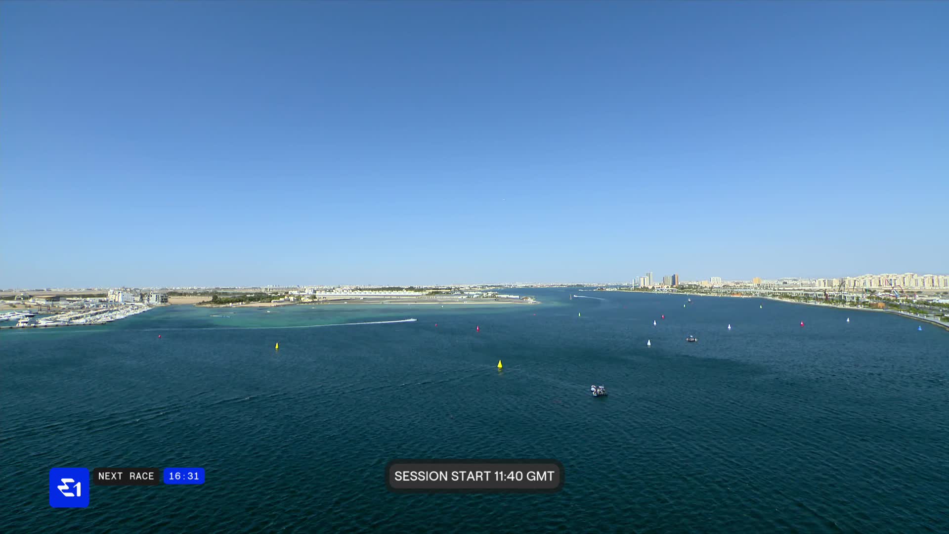 E1电动赛艇世界锦标赛 R1吉达站