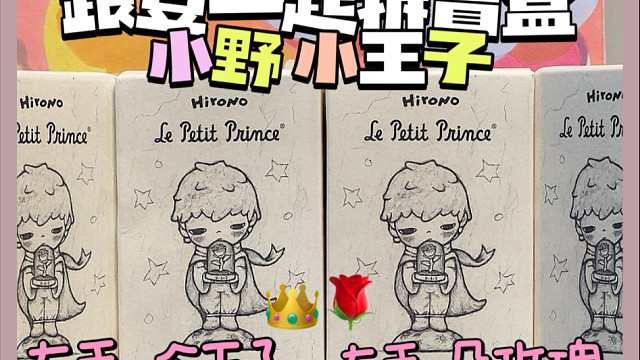 豆豆｜谁还没拆小野小王子系列啊？
