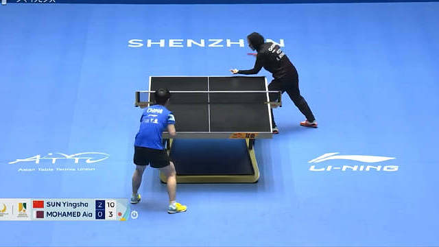 恭喜莎莎三连胜晋级下一阶段比赛，今天又是光速下班的一天，二十分钟左右打完一场比赛，三局比分：11-5