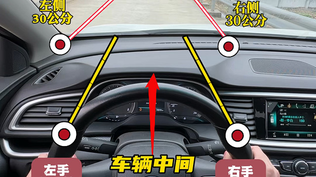 把握不准车身的宽度，可以参考一下阿峰这个方法 #汽车知识分享