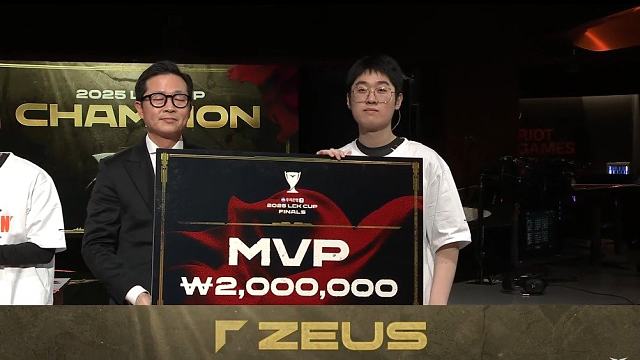 【LCK杯决赛】喜提FMVP的Zeus⚡​​​​​​​​​