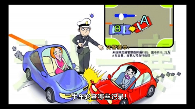 买二手车我们需要查询那些记录？