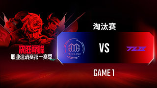 YBG vs TLG-1 決勝巔峰職業(yè)邀請賽S1