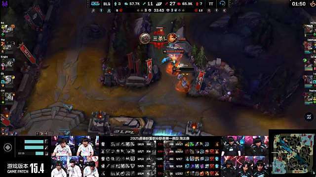 TT1-0BLG北川的蔚无敌了，恭喜TT先下一城。​​​