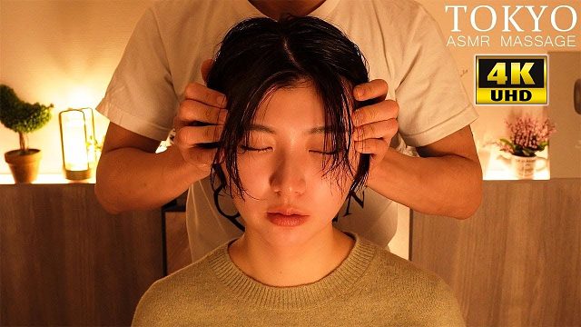 【4K】放松解压：最好的睡眠头部按摩ASMR ~ No Talking | 作者：TOKYO ASM