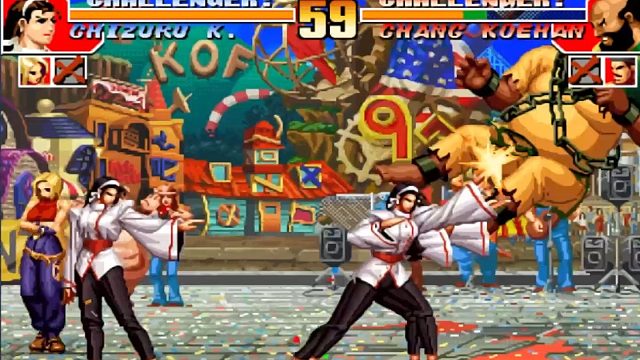 拳皇97：夜枫VS老K-绝对细腻的技术较量！难舍难分（上）