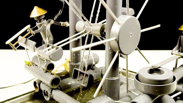 惊艳！用PVC管自制梦幻瀑布喷泉，省钱又好看！