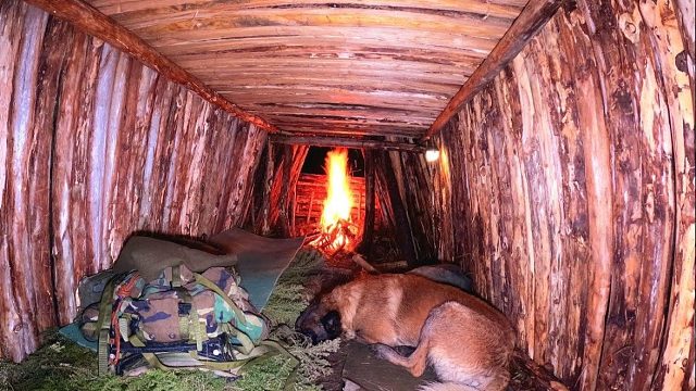 预感暴风雪即将来临，没想还真准，幸好我及时建造出了庇护所！