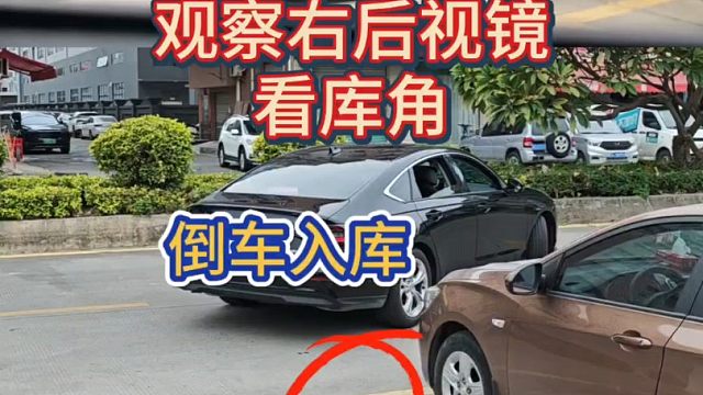 一学就会的倒车入库，适合新手