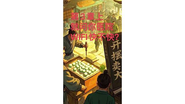 第3章上 就问你医院WiFi快不快？#开局摆摊卖大力 #小说推文 #小说推文每日更新