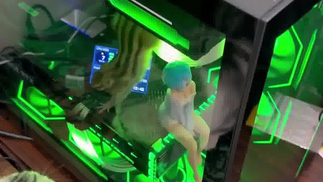 小松鼠居然敢钻进电脑里面