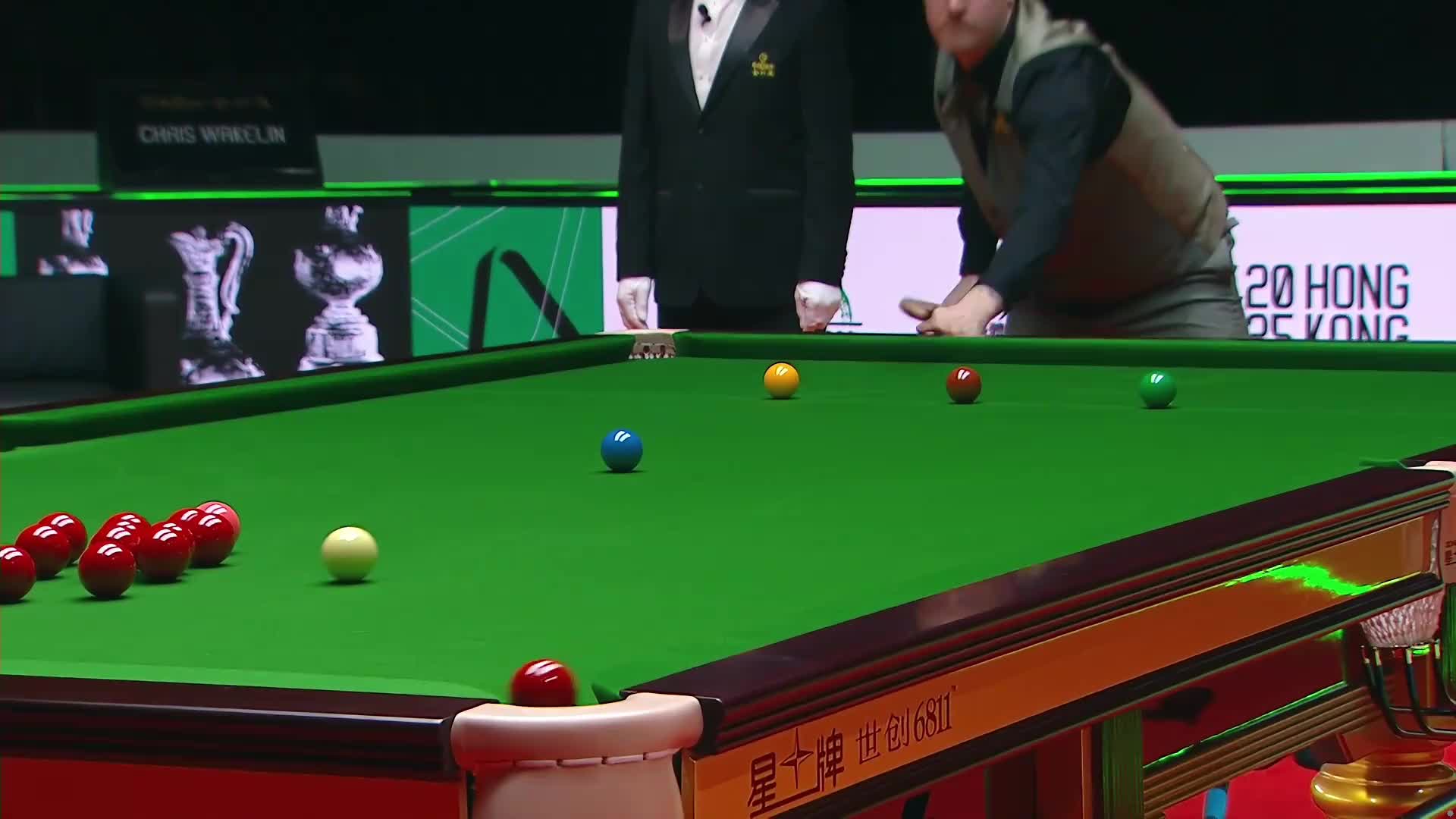 克里斯·沃克林VS大卫·吉尔伯特  2025斯诺克世界大奖赛 清流