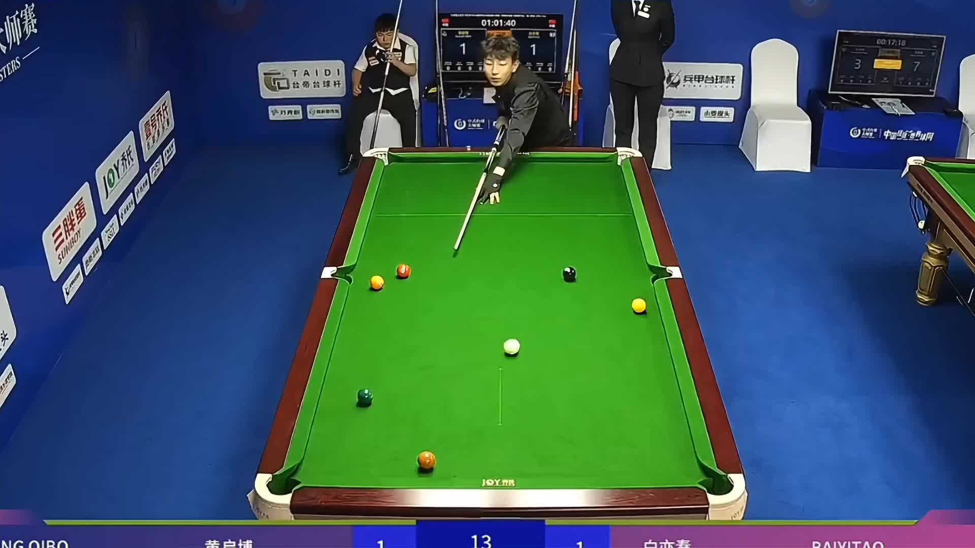 八岁AD哥取得乔氏台球分站赛二连胜。