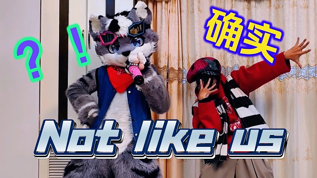 两人同框【Not like us】