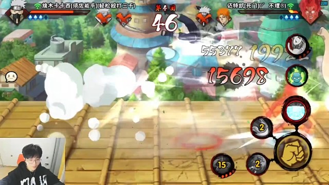 【小心安】真是一场酣畅淋漓的战斗啊！ #火影忍者手游 #死门凯