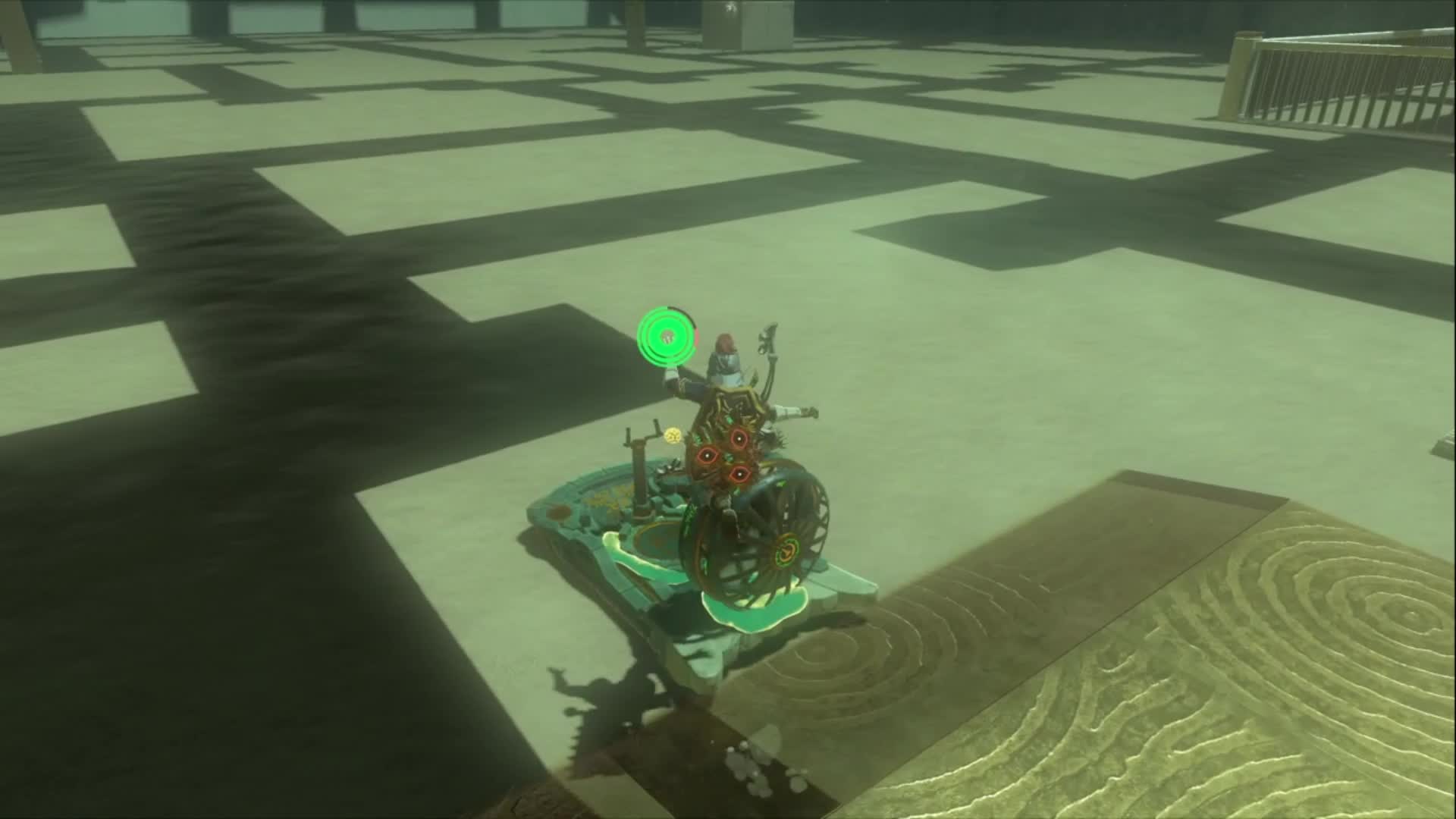 塞尔达传说王国之泪-克达尼萨拉神庙-沙上桥梁