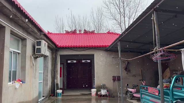 我在的城市下雪了 你们呢