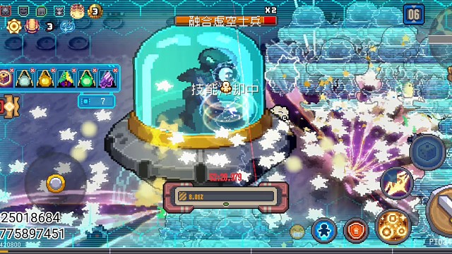 《元气骑士新作》垃圾游戏bug满天飞，我纯输出装还能和怪物互刮，只会用人海战术，没活儿就去咬打火机。