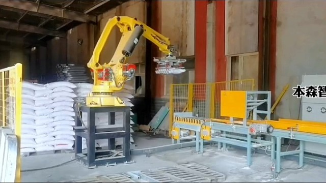 #面粉码垛机#袋装码垛机