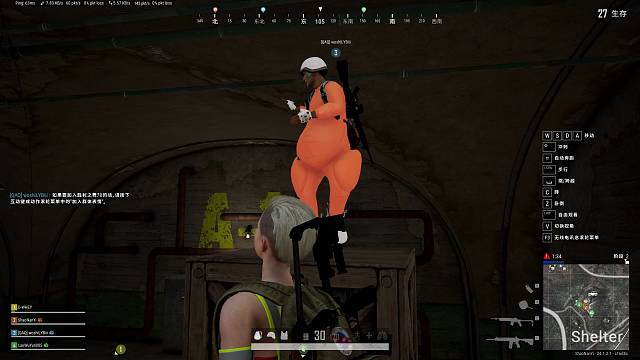 PUBG与队友的日常