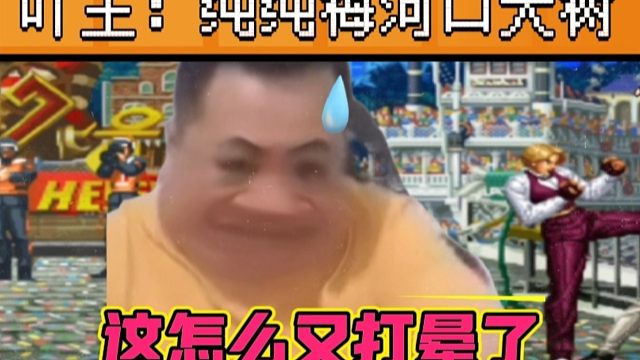 拳皇97：吖王的King展示拳脚功夫，大个的红丸被揍晕疯狂摇外援！