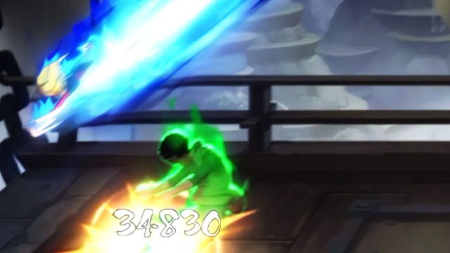 木叶的蓝色闪光