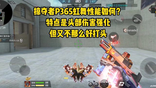 掠夺者P365虹舞性能如何？特点是头部伤害强化，但又不好打头
