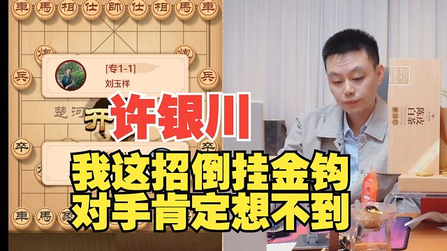 许银川：我这招倒挂金钩,对手肯定想不到