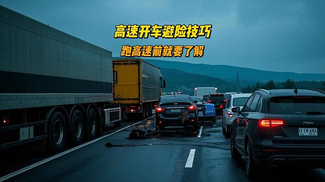高速开车避险技巧，跑高速前就要了解，关乎自身安全