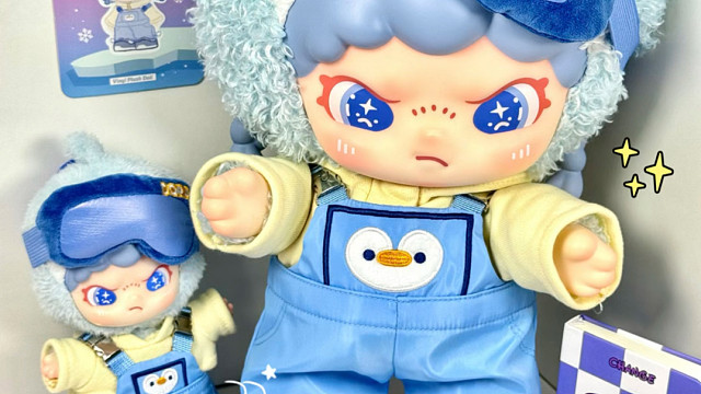 潮玩入侵滑雪圈？！DORA雪宝太可爱啦！